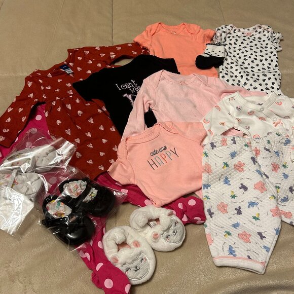Varies Other - Bundle of 0-3 Month Old Baby Clothes